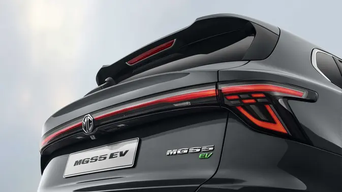 Tampilan eksterior bagian belakang  MGS5 EV. (mgmotor.id)