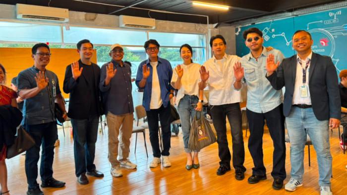 Ketua Badan Pengurus Harian (BPH) YPBLC, Julian Bongsoikrama, B.A., M.Sc., dalam acara after exam concert di Kampus UBL, Jakarta, Jumat (7/8/2026).