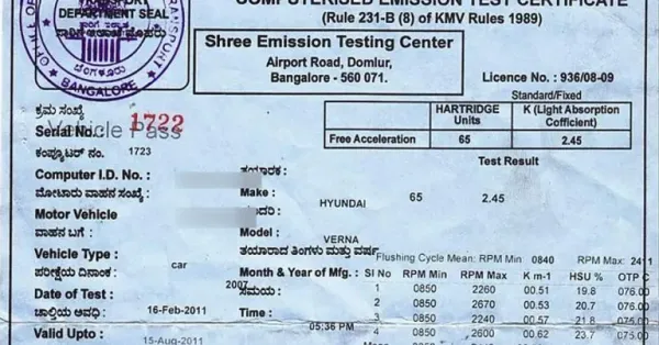 pollution under control certificate pollution under control certificate