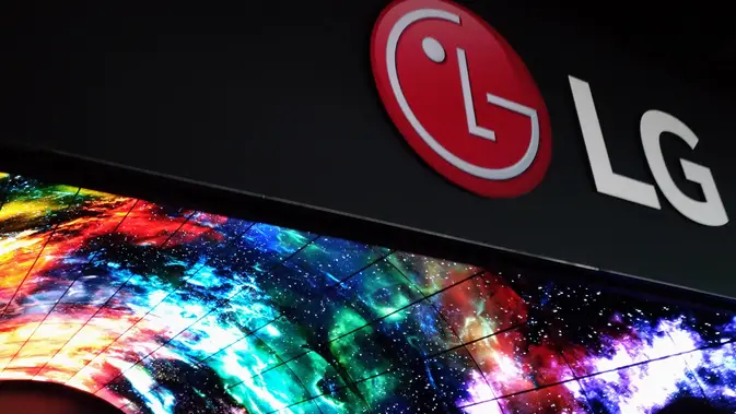 Logo LG. Kini LG Electronics buka lowongan kerja. Liputan6.com/Corry Anestia