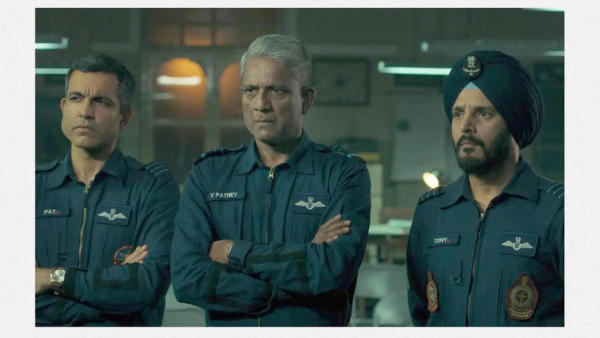 Adil Hussain plays Air Marshal Vinod Patney