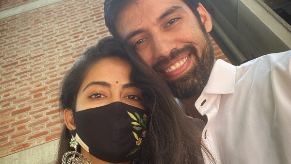 Avika Gor with Milind Chandwani