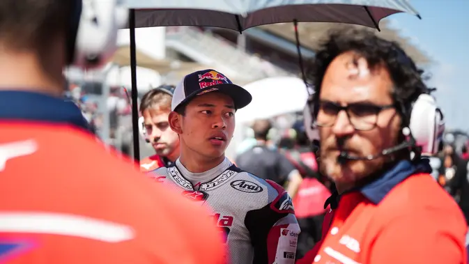 Veda Ega Pratama. (Dok: Honda Team Asia)
