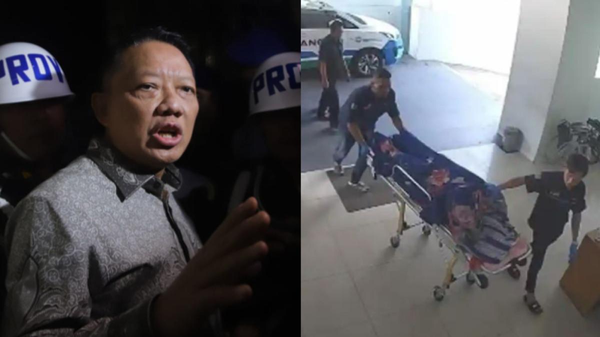 PENJAGA RUMAH FEBRIE - (kiri) Eks Jampidsus Febrie Adriansyah, (kanan) Sutrimo, penjaga rumah Febrie Adriansyah ditemukan meninggal dengan mulut dan telinga berbusa