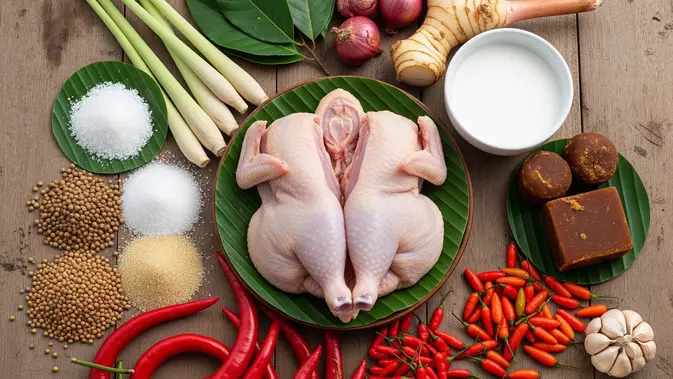 Bahan-bahan Memasak (AI Generated)