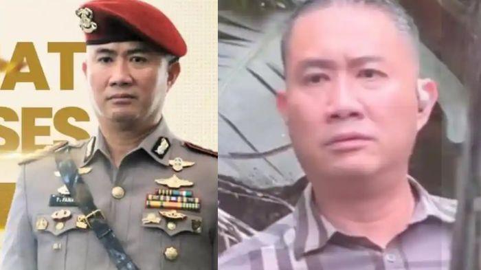 VIRAL DI MEDSOS - Kolase foto Direktur Reserse Kriminal Umum (Dirkrimum) Polda Sumatra Barat Kombes Pol Teddy Fanani, Minggu (9/8/2026). Kini dirinya sedang menjadi sorotan publik imbas diduga memukul seorang pengendara bernama Bill.
