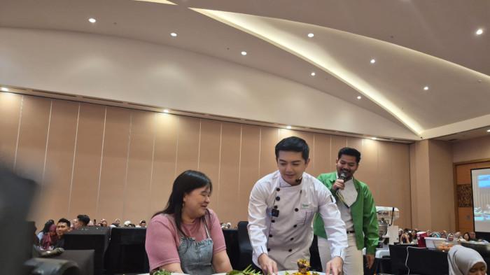 Inilah chef Nicky Tirta yang digelar di Grand Ballroom Aryaduta Palembang, Minggu (9/8/2026).