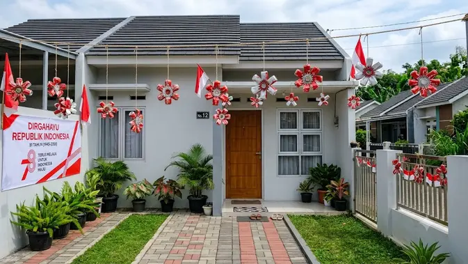 Ide Dekorasi 17 Agustus dari Kaleng Bekas. (AI Generated)