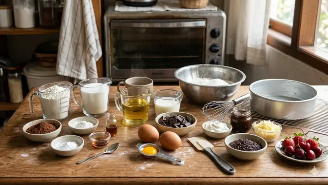Kue Brownies (Foto: Gemini AI)