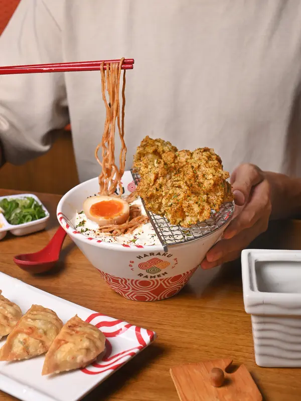 Spicy Nori Karaage Creamy Bara Ramen (dok. Haraku Ramen)