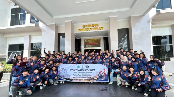 Kontingen Politeknik Negeri Pontianak (Polnep) menorehkan prestasi