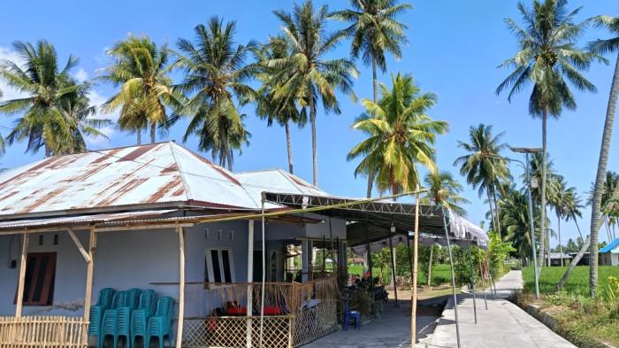 ORANG TENGGELAM--Suasana di rumah duka almarhum Hajrin di Desa Bube Kecamatan Suwawa Kabupaten Bone Bolango, Gorontalo, Kamis (6/8/2026). Foto: TribunGorontalo.com/Jefri Potabuga.