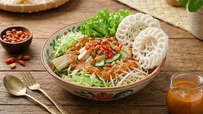 Resep Asinan Sayur Betawi Segar yang Bikin Nagih/AI Generated