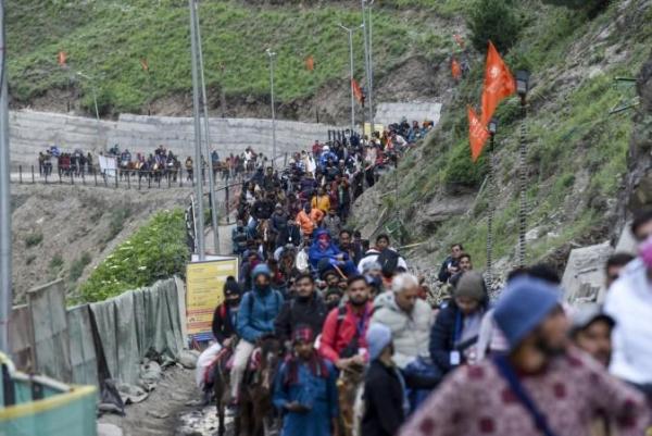 Amarnath Yatra: Over 1.45 lakh devotees have 'darshan' in eight days