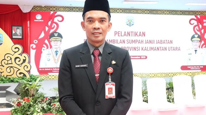 PASTIKAN TPP DIBAYARKAN - Sekprov Kaltara, Denny Harianto saat ditemui di Tanjung Selor beberapa waktu lalu. (TribunKaltara.com / Desi Kartika)