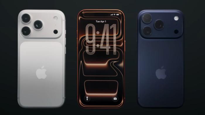 Ilustrasi iPhone 17 Pro Max yang punya varian warna menarik dan desain kamera unik.