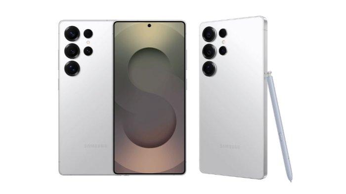 Desain terbaru dari Samsung Galaxy S25 Ultra, Sabtu (1/3/2025).