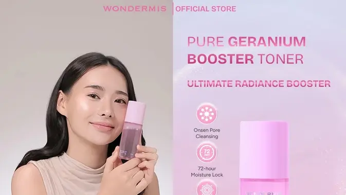 Wondermis Pure Geranium Booster Toner.