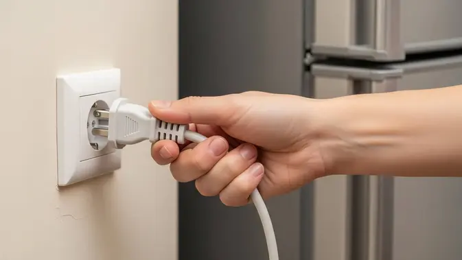 Cabut Kabel Listrik Sebelum Mulai (AI Generated)