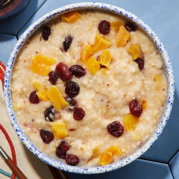 an image of the Slow-Cooker Oatmeal Credit: Photographer: Jacob Fox, Food Stylist: Holly Dreesman, Food Stylist: Breanna Ghazali