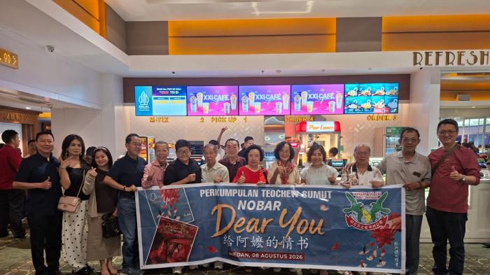 Hidupkan semangat Bahasa Teochew, Perkumpulan Teochew Bersatu Sumut Gelar Nobar Film 