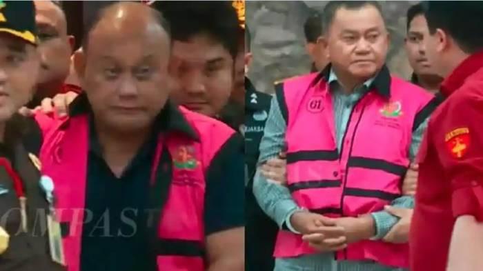KEKAYAAN - Dadan Hindayana eks Kepala BGN dan Wakil Ketua BGN Loedwyk Pusung berompi merah jambu di Kejagung RI. Kejagung menetapkan Dadan dan dua mantan wakil kepala BGN, Sony Sonjaya dan Lodewyk Pusung sebagai tersangka kasus dugaan korupsi penyimpangan tata kelola program MBG.