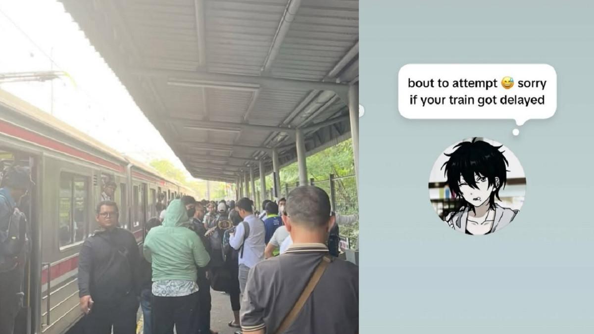 INSIDEN TERTABRAK KERETA - Siswi SMA tertabrak KRL di Ciputat, Tangerang Selatan, beredar capture gambar diduga unggahan terakhirnya