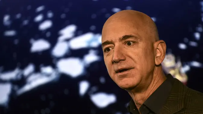 Jeff Bezos. (ERIC BARADAT/AFP)