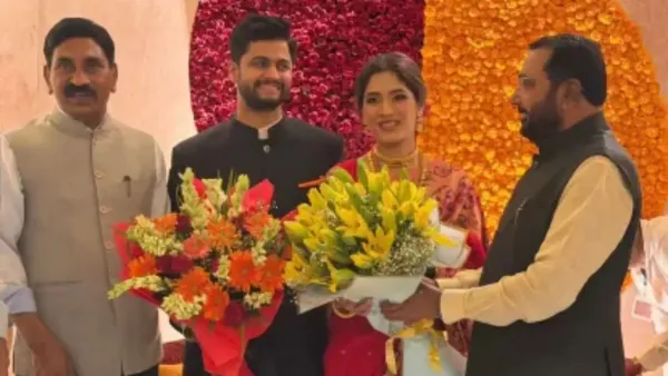 Sharad Pawar Grand Daughter Reception Party Sharad Pawar Grand Daughter Reception Party