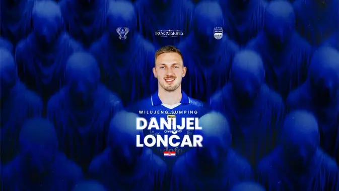 Danijel Loncar, pemain asing Persib Bandung asal Kroasia. (Dok. ileague.id)
