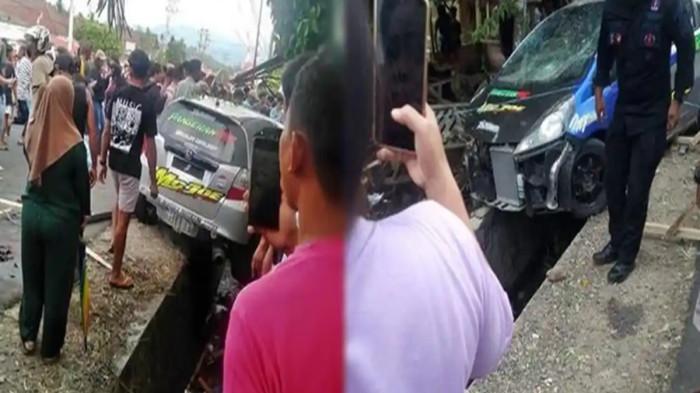 TRAGEDI - Ajang Open Tournament Tidar Drag Race - Drag Bike Kotamobagu Championship 2026 di Kelurahan Upai, Kecamatan Kotamobagu Utara, Minggu (9/8/2026), berakhir tragis.