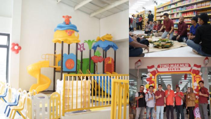 PEMBUKAAN TOKO MAKMUR - Suasana grand opening Toko Makmur Mom & Baby Shop yang resmi memperluas jangkauan operasionalnya ke Kota Malang dengan meresmikan cabang ke-35 yang berlokasi strategis di kawasan Sukun, Kota Malang.