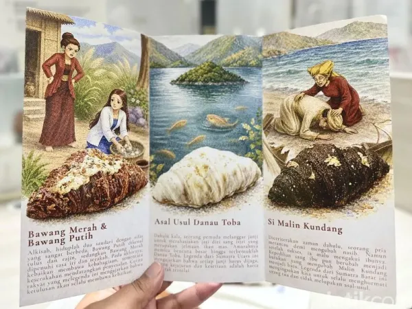 Croissant unik terinspirasi dari Legenda Rakyat Indonesia