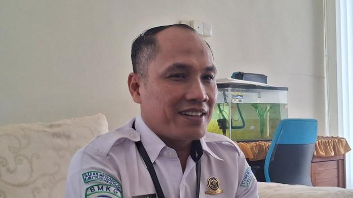 Kepala BMKG Tarakan, M Sulam Khilmi. TRIBUNKALTARA.COM/ANDI PAUSIAH
