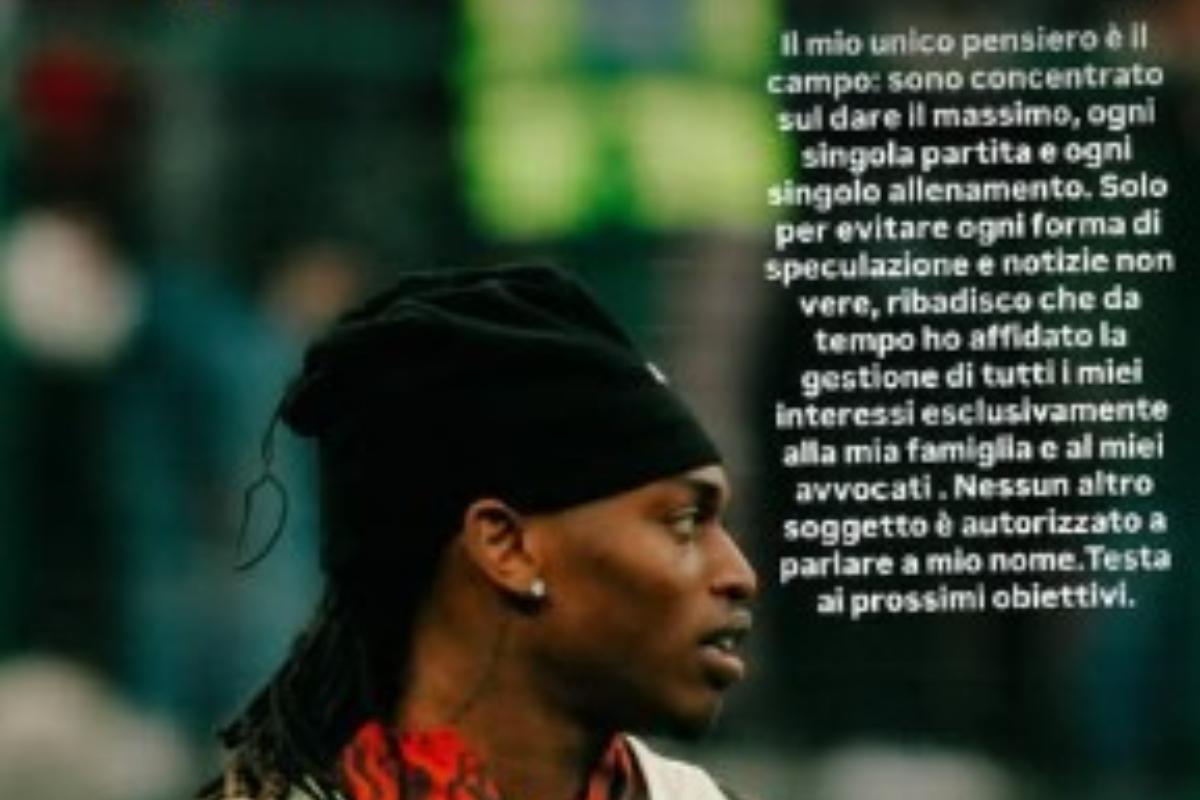 Rafael Leao buka suara soal masa depannya di AC Milan