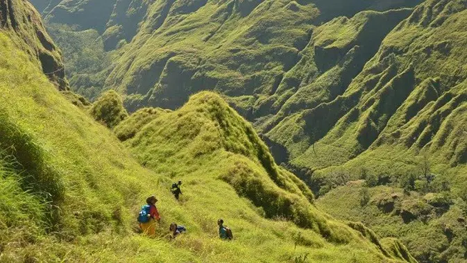 Ilustrasi Jalur Pendakian Gunung. Foto: Andi Jatmiko/ Liputan6.com.