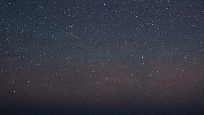 Hujan Meteor Perseid (AP Photo/Petros Giannakouris)