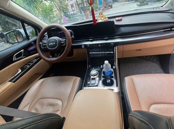 Vehicle interior. Photo courtesy of Hop Nhat Travel
