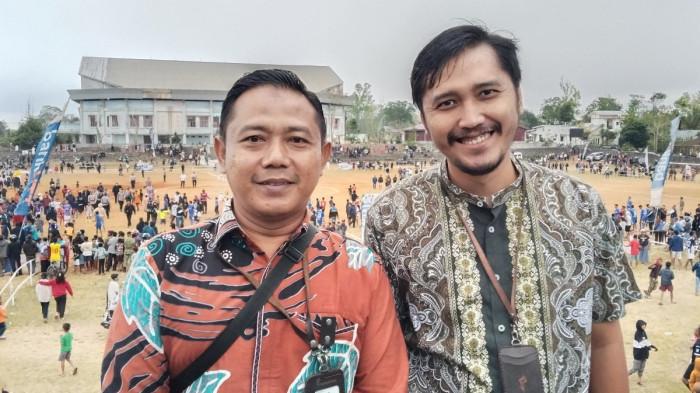 Tim Visitasi Kemenpora saat visitasi di Stadion Kobelete Soe Kabupaten TTS