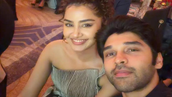 Anupama Parmeswaran with Dhruv Vikram