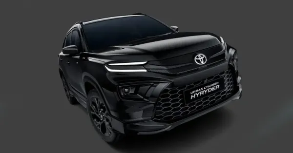 toyota hyryder aero black edition package launched in india