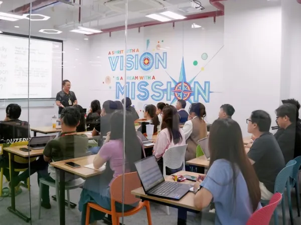 Saigon Technologys team. Photo courtesy of the company