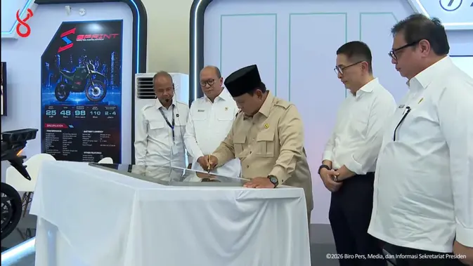 Peluncuran motor listrik nasional