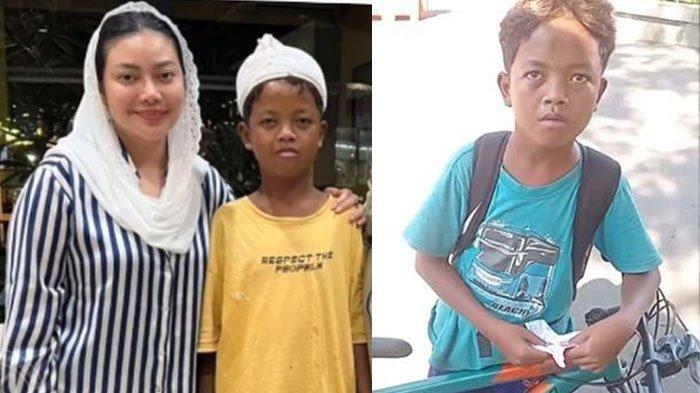BOCAH FANS KDM: Tangkapan layar sosok Adnan bocah yatim piatu yang viral ingin ketemu Dedi Mulyadi. Gagal bertemu KDM, Adnan kini jadi anak asuh Bupati Brebes, Paramitha Widya Kusuma yang hartanya fantastis.