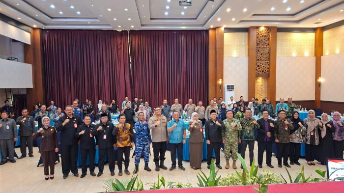 Rakor Forum Koordinasi Pimpinan Daerah (Forkopimda) Banjarbaru 2026 01