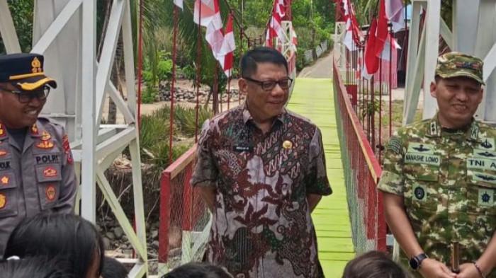 Sekretaris Daerah Kabupaten Bolaang Mongondow (Sekda Bolmong), Abdullah Mokoginta, mengikuti