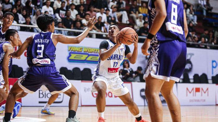 LAGA HARI PERTAMA : Laga di hari pertama Honda DBL with Kopi Good Day 2026 East Java-South di GOR Ken Arok Kota Malang, Kamis (13/8/2026).