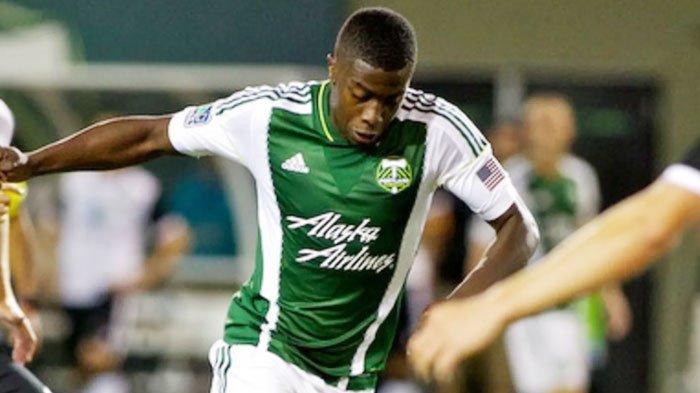 Pemain PSMS Medan, Jose Valencia, saat masih berseragam Portland Timber