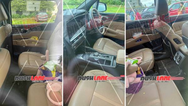 Kia Sorento SUV Interiors Spied