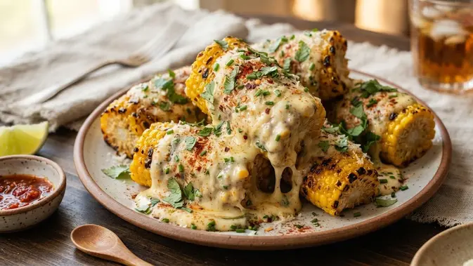 Creamy Corn Ribs (AI generated)